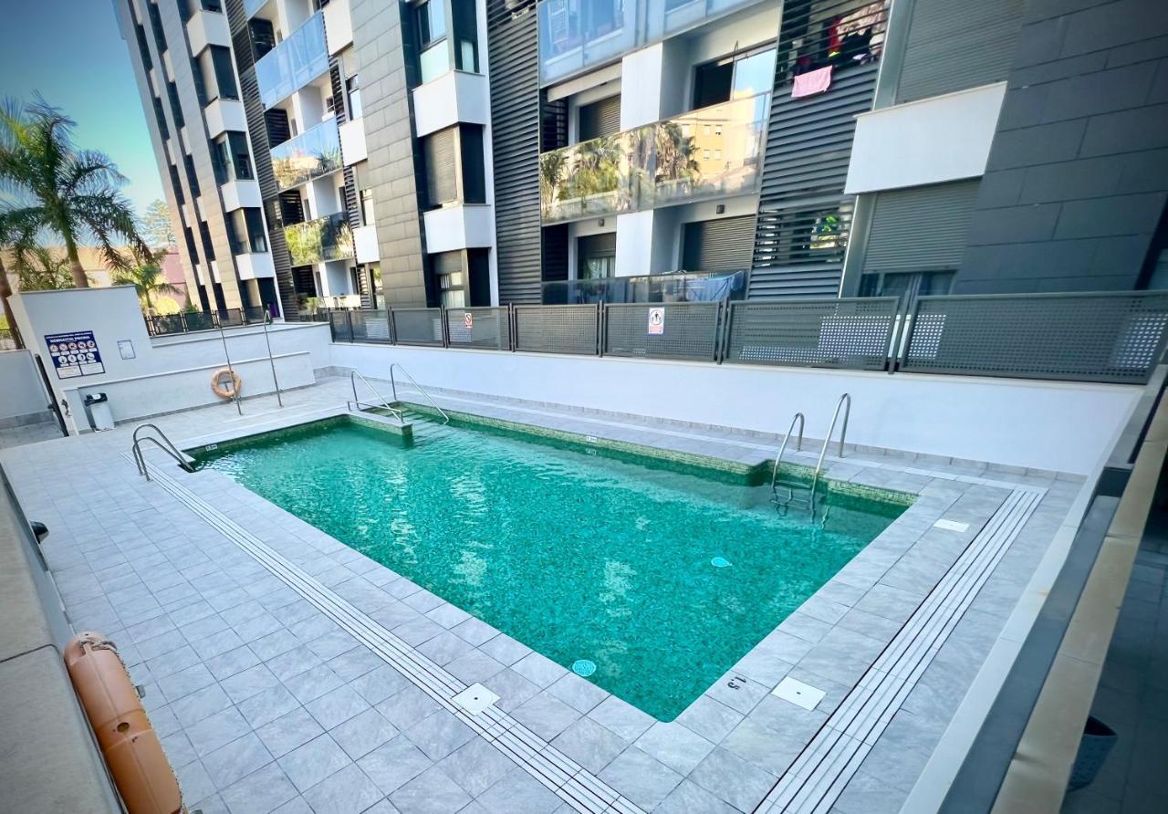 Apartment El Estrecho Close To Center With Parking And Pool Algeciras Buitenkant foto